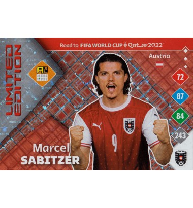 ROAD TO WORLD CUP QATAR 2022 Limited Edition Marcel Sabitzer (Austria)